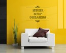 Never Stop Dreaming Quotes Wall  Art Stickers